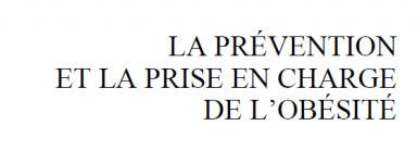 Rapport de la cours des comptes sur a prévention et la prise en charge de l'obésité