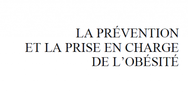 Rapport de la cours des comptes sur a prévention et la prise en charge de l'obésité